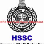 HSSC Scientific Asst Dark Room Attendant Admit Card