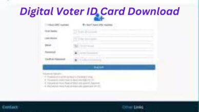 Digital Voter ID Card Download