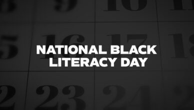 National Black Literacy Day