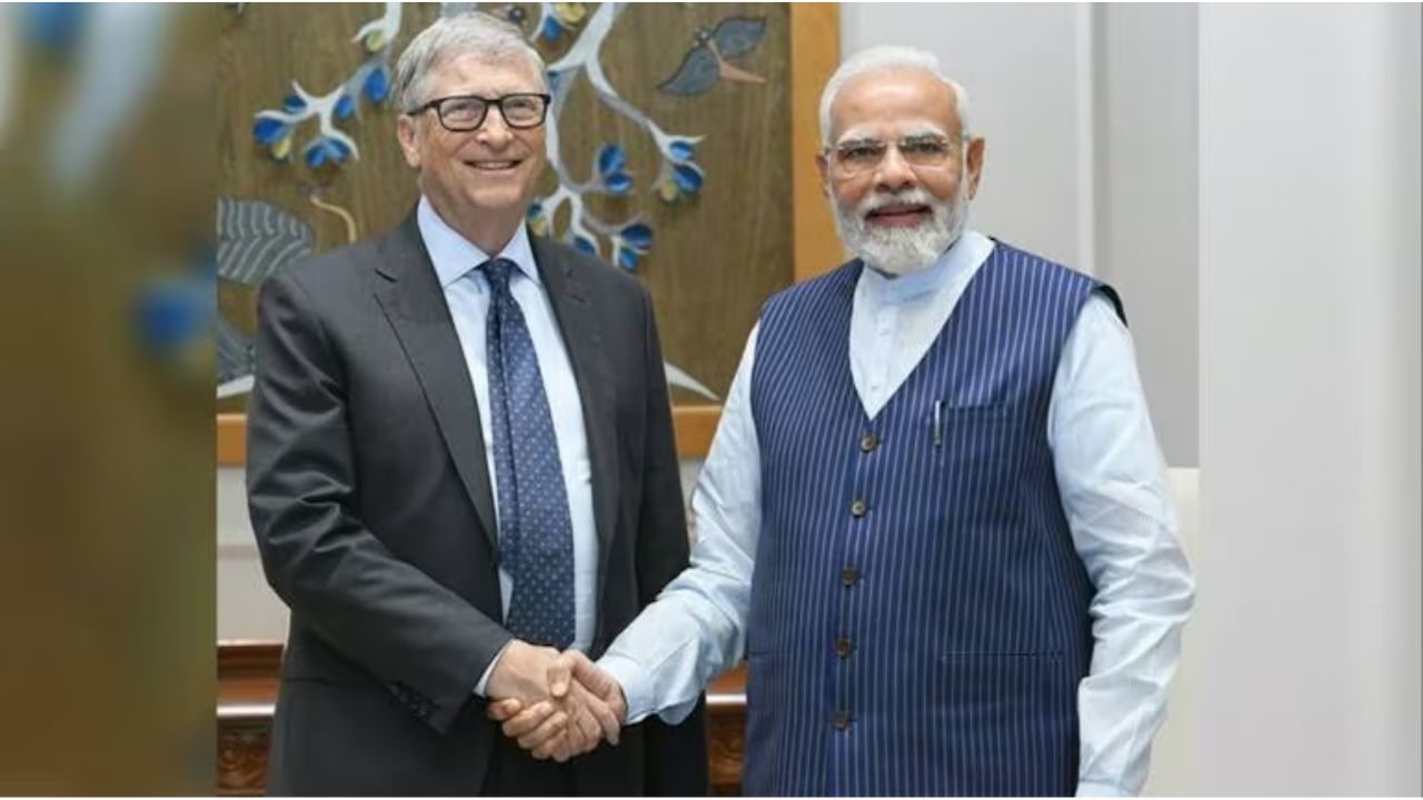 PM Modi and Bill Gates