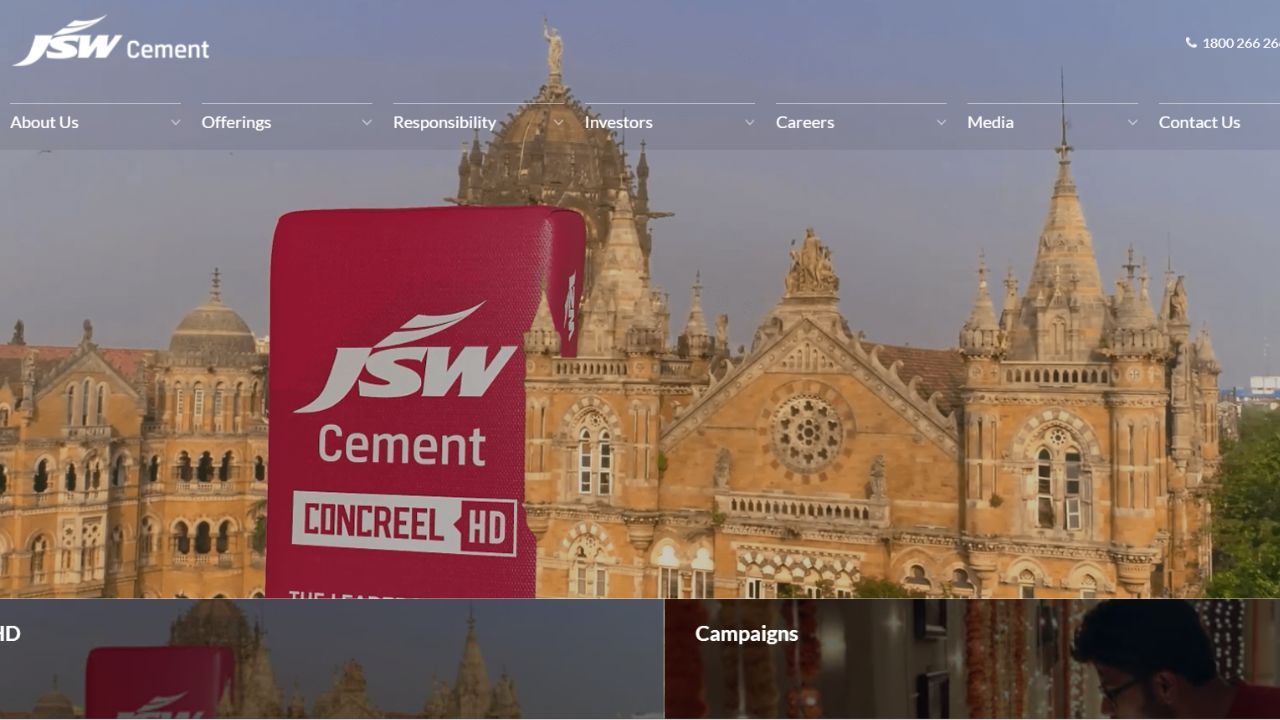 JSW Cement Submits IPO Documents